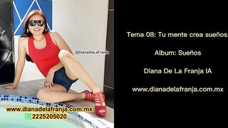 Your mind creates fantasies - Dayana De La Franja. Track 08, Álbum: Fantasies. Year 2025