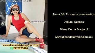 Your mind creates fantasies - Dayana De La Franja. Track 08, Álbum: Fantasies. Year 2025