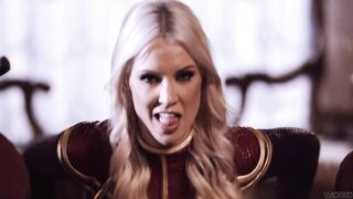 SPIDEYPOOL - Ms Marvel's Twat Has A Charming Rencounter With Dr. Strange's Rod FULL SCENE