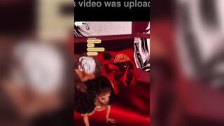 Wicked fat gal gives it to a fat ebony stud