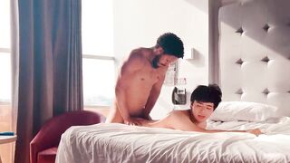 Trailer Homosexual dream in luxury hotel screwing a beginner college student