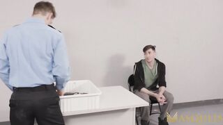 MASQULIN Policeman Michael Del Ray Barebacks Homo Jack Hunter