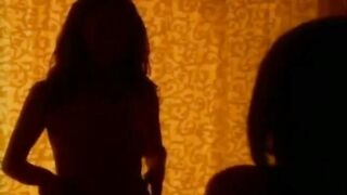 Mature seduction with teen brunette