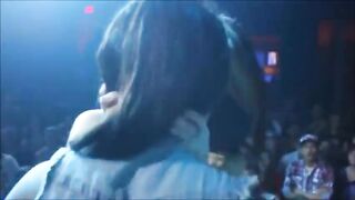 Kissing booth lesbian contest