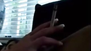 Elizabeth Douglas and SandyYardish lesbians smoking Fetish