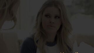 Gorgeous stepmom seduces teen beauty 