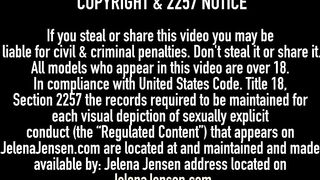 Penthouse Pet Jelena Jensen Tickles & Tongues Trisha Uptown!