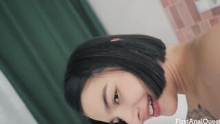 FIRSTANALQUEST - EFFY END – AT THE END OF HER HARDCORE ANAL ROPE?