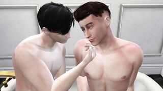 Sexy Homo model gangbang part2