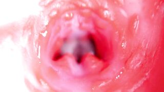 Extraordinary close up of a large dick in a sloppy soaked enchanting gap!