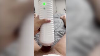 testing my recent sex-toy (Max) lovense PART two Cum
