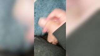 every single day wank 10/thirty - leaking precum and cumming a thick load - wank defiance