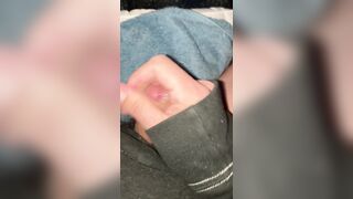 every single day wank 10/thirty - leaking precum and cumming a thick load - wank defiance