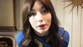 FALLOUT STEPSISTER LUCY HELPS SHY VIRGIN STEPBRO CREAMPIE!