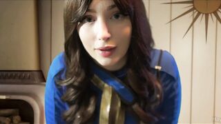 FALLOUT STEPSISTER LUCY HELPS SHY VIRGIN STEPBRO CREAMPIE!