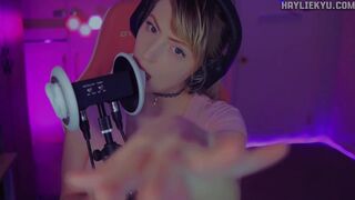 ASMR Ear Licking Tingles + Throat Sounds