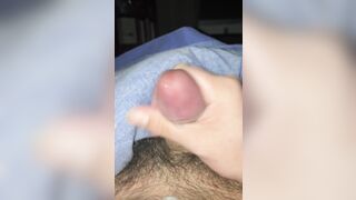 la segunda paja del dia, sacando la leche que me queda