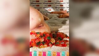 Massive anal prolapse play compilation #1
