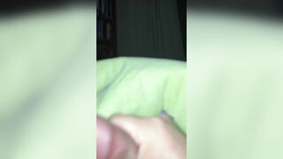 busting a nut in couch