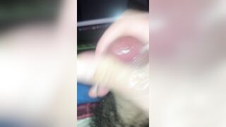 every single day wank 12/thirty - cumming after a lengthy edging session - wank defiance