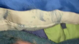 every single day wank 04/thirty - cumming in couch late at night