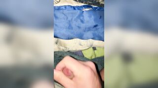 every single day wank 04/thirty - cumming in couch late at night