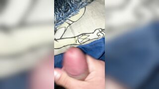 every single day wank 13/thirty - shooting a load whilst watching porn - wank defiance