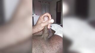 Concupiscent me stroking whilst my ben is cooking