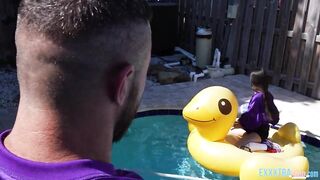 It’s the weekend of the large game, and Sergeant Miles is looking to kick back and see each second of it. But Freya has other plans and twats the remote to get Miles's attention.