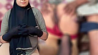 Stepsister's Muslim ally Reshma juicy Snatch banged by my ebony Large Weenie