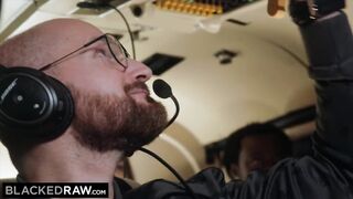 BLACKEDRAW Smokeshow Liya Silver gets DPed by two massive BBCs