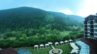Swiss Escort with Large Bazookas screwed on Balcony Hotel
