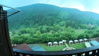 Swiss Escort with Large Bazookas screwed on Balcony Hotel