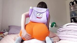 Dora The Explorer Pillow Humping GIANT Booty