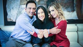 My Stepdaddy Imagined Screwing My Large Bazookas Likewise Many Times, So I Let Him Do It