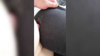 DRY HUMPING!! until that guy cums all over my fresh leggings