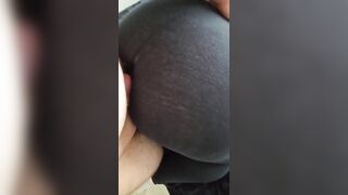 DRY HUMPING!! until that guy cums all over my fresh leggings