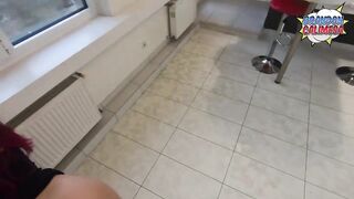 Doggie In advance of Dinner (screwing a little red head raw)