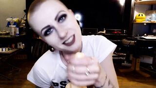 burping on & wanking your small 4" ramrod