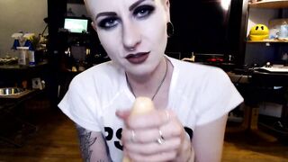 burping on & wanking your small 4" ramrod