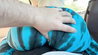 Made to Cum My Stepbrother in Car after College eighteen+