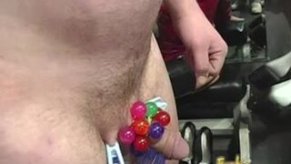 2 hawt latex-clad chicks have some enjoyment with a sexual man