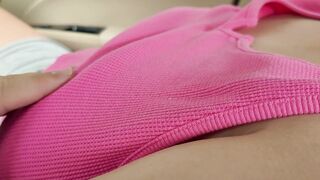 Gal with Flawless Melons allows Me to Touch Her in Public