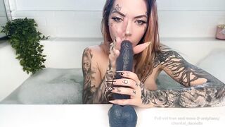 Tattooed chick craves your ramrod