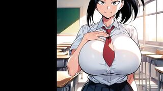 Momo’s Quirk Encouragement JOI - VOICED (Bazookas, Feet, Titjob, My Hero Academia)