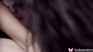 Hot lesbian babes Morgan Dayne and Sara Siren have enjoyment with a glass sextoy.