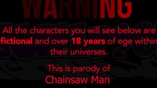 Denji screws Himeno very hard at Home manga (Chainsaw Stud)