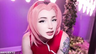 SAKURA LOSES HER VIRGINITY TO NARUTO POV ROLEPLAY DREAM SOLO!