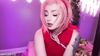 SAKURA LOSES HER VIRGINITY TO NARUTO POV ROLEPLAY DREAM SOLO!