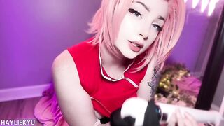 SAKURA LOSES HER VIRGINITY TO NARUTO POV ROLEPLAY DREAM SOLO!